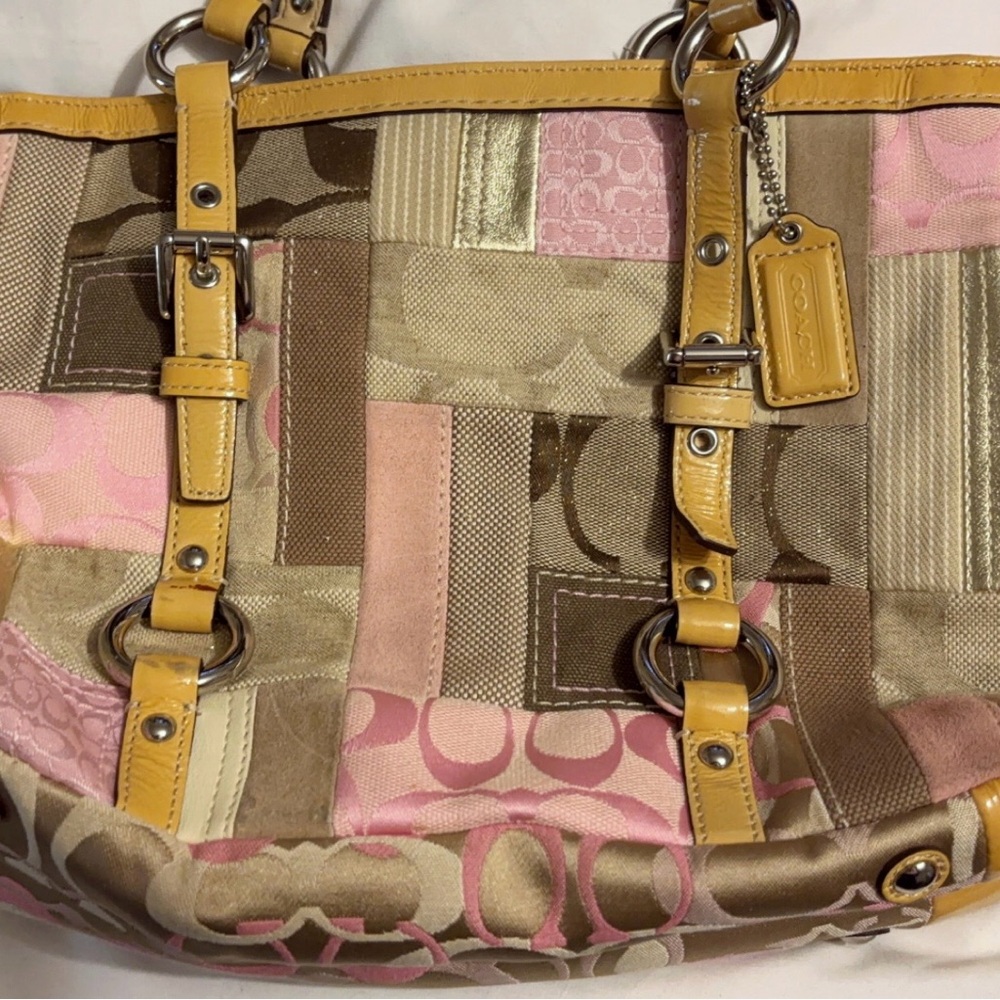 Coach Multicolor Patchwork Women's Bag